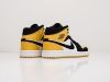 Кроссовки Nike Air Jordan 1 Mid желтые женские 7157-01