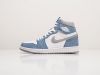 Кроссовки Nike Air Jordan 1 голубые женские 8827-01