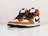 Кроссовки Nike Air Jordan 1 коричневые мужские 9207-01