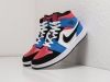 Кроссовки Nike Air Jordan 1 Mid разноцветные женские 9337-01