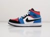 Кроссовки Nike Air Jordan 1 Mid разноцветные женские 9337-01