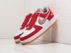 Кроссовки Nike Air Force 1 Low красные женские 10247-01