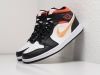 Кроссовки Nike Air Jordan 1 Mid черные мужские 10097-01