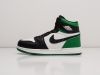 Зимние Кроссовки Nike Air Jordan 1 Mid зеленые женские 10047-01
