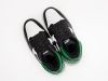 Зимние Кроссовки Nike Air Jordan 1 Mid зеленые женские 10047-01