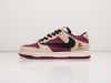 Кроссовки Nike SB Dunk Low x Travis Scott х PlayStation 5 бордовые мужские 12937-01