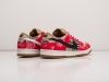 Кроссовки Dior x Nike SB Dunk Low красные мужские 13457-01