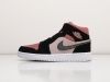 Кроссовки Nike Air Jordan 1 Mid розовые женские 13037-01