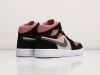 Кроссовки Nike Air Jordan 1 Mid розовые женские 13037-01