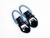 Кроссовки Nike Air Jordan 1 Mid голубые женские 14107-01