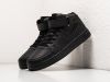 Кроссовки Nike Air Force 1 Mid черные мужские 17857-01