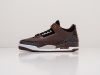 Кроссовки Nike Air Jordan 3 коричневые женские 7188-01