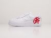 Кроссовки Nike x OFF-White Air Force 1 Low белые мужские 8998-01