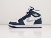 Кроссовки Nike Air Jordan 1 Mid синие мужские 11208-01