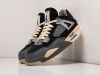 Кроссовки OFF White x Nike Air Jordan 4 Retro черные мужские 14728-01