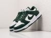 Кроссовки Nike SB Dunk Low зеленые женские 14468-01
