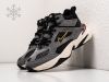 Зимние Кроссовки Nike M2K TEKNO Hi серые мужские 15108-01