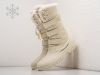 Зимние Ботинки Dior D Venture Leather белые женские 15498-01