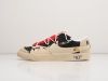 Кроссовки OFF White x Nike Blazer Low 77 Jumbo черные мужские 16508-01