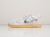 Кроссовки Nike SB Dunk Low x OFF-White белые мужские 16758-01