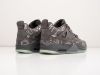 Кроссовки Kaws x Nike Air Jordan 4 Retro серые мужские 17068-01