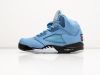 Кроссовки Nike Air Jordan 5 голубые мужские 18058-01