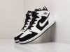 Кроссовки Nike Air Jordan 1 Mid белые бел 14609-01