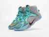 Кроссовки Nike Lebron 12 бирюзовые мужские 17879-01