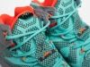 Кроссовки Nike Lebron 12 бирюзовые мужские 17879-01