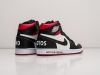 Кроссовки Nike Air Jordan 1 Mid белые мужские 10349-01