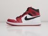 Кроссовки Nike Air Jordan 1 Mid красные мужские 10169-01