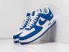 Кроссовки Louis Vuitton x Off-White х Nike Air Force 1 Low синие мужские 10109-01