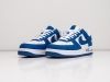 Кроссовки Louis Vuitton x Off-White х Nike Air Force 1 Low синие мужские 10109-01