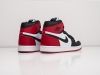 Зимние Кроссовки Nike Air Jordan 1 Mid белые женские 9689-01