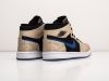 Кроссовки Nike Air Jordan 1 Zoom Air CMFT бежевые мужские 11149-01