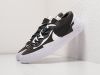 Кроссовки Nike x Sacai Blazer Low черные мужские 13179-01