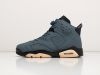 Кроссовки Nike Air Jordan 6 голубые мужские 13309-01