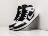 Кроссовки Nike Air Jordan 1 Mid белые женские 13589-01