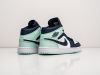 Кроссовки Nike Air Jordan 1 Mid разноцветные женские 13659-01