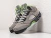 Кроссовки Nike Air Jordan 5 зеленые мужские 13799-01