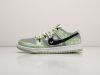 Кроссовки Nike SB Dunk Low x OFF-White зеленые мужские 13849-01