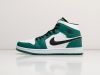 Зимние Кроссовки Nike Air Jordan 1 Mid разноцветные мужские 14159-01