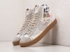 Кроссовки Nike Blazer Mid 77 серые мужские 14429-01