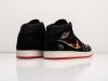 Кроссовки Nike Air Jordan 1 Mid черные мужские 15079-01
