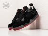 Зимние Кроссовки Nike Air Jordan 4 Retro черные мужские 17599-01