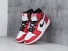 Кроссовки Nike Air Jordan 1 Mid красные женские 9409-01